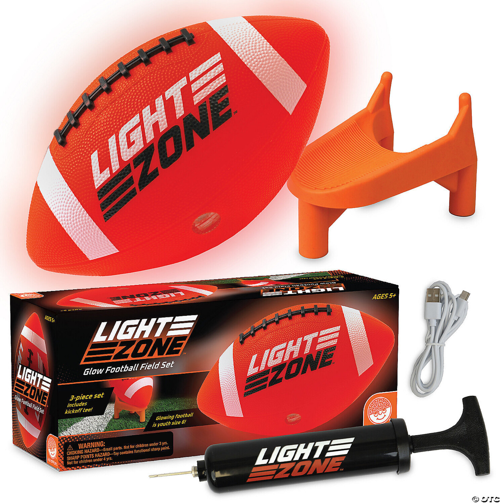 MW Wholesale Light Zone Glow Football Field Set