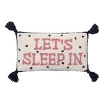 Peking Handicraft Let's Sleep In Hook Pillow - 9"x16"