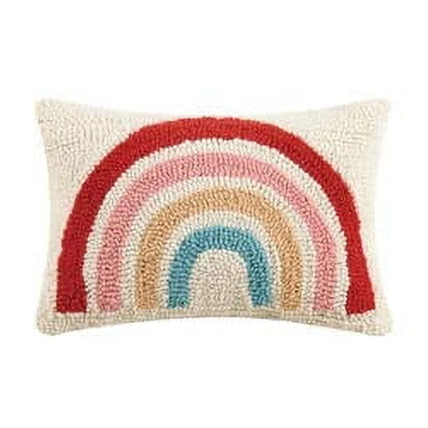 Peking Handicraft Rainbow Hook Pillow - 8"x12"