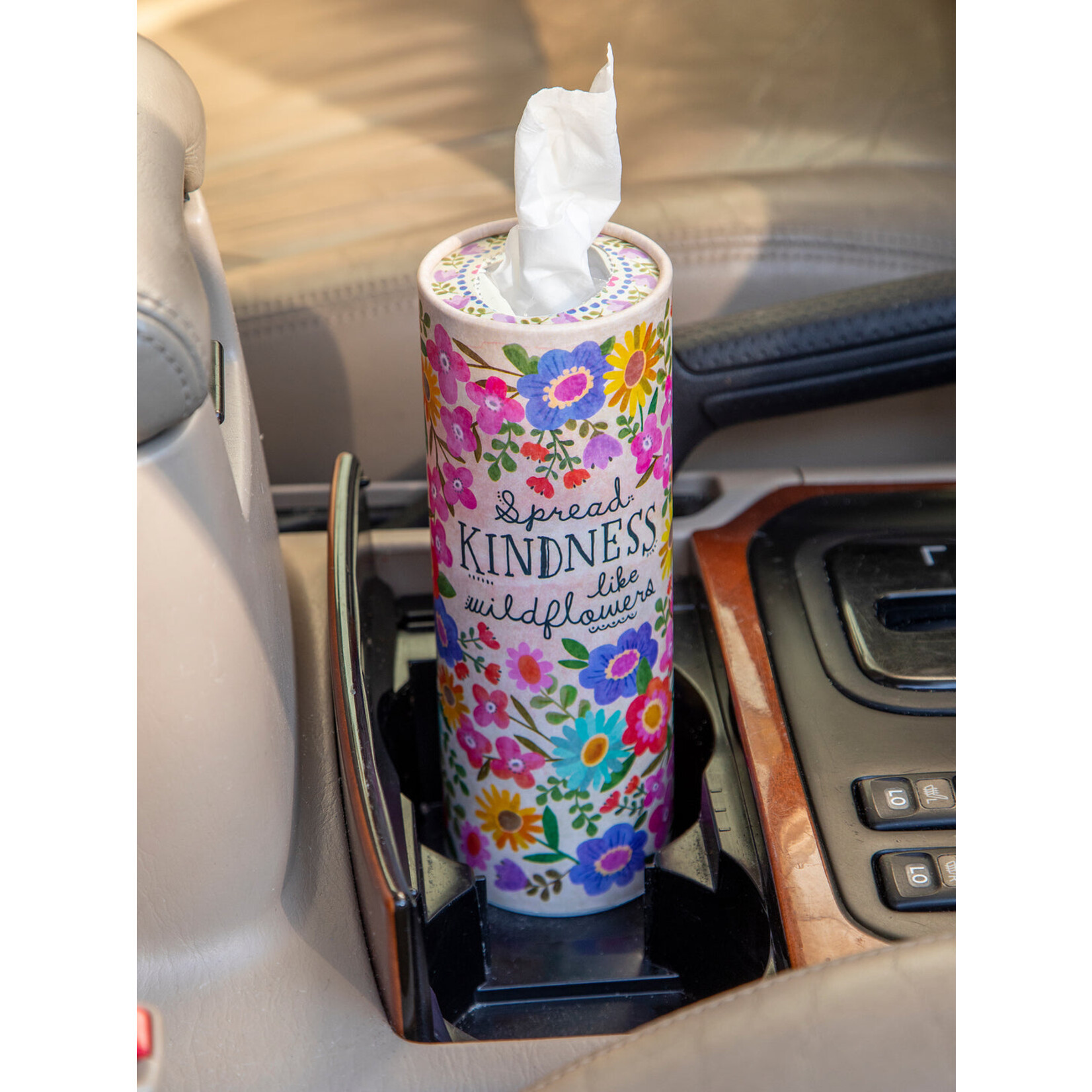 Natural Life Car Tissues Spread Kindness
