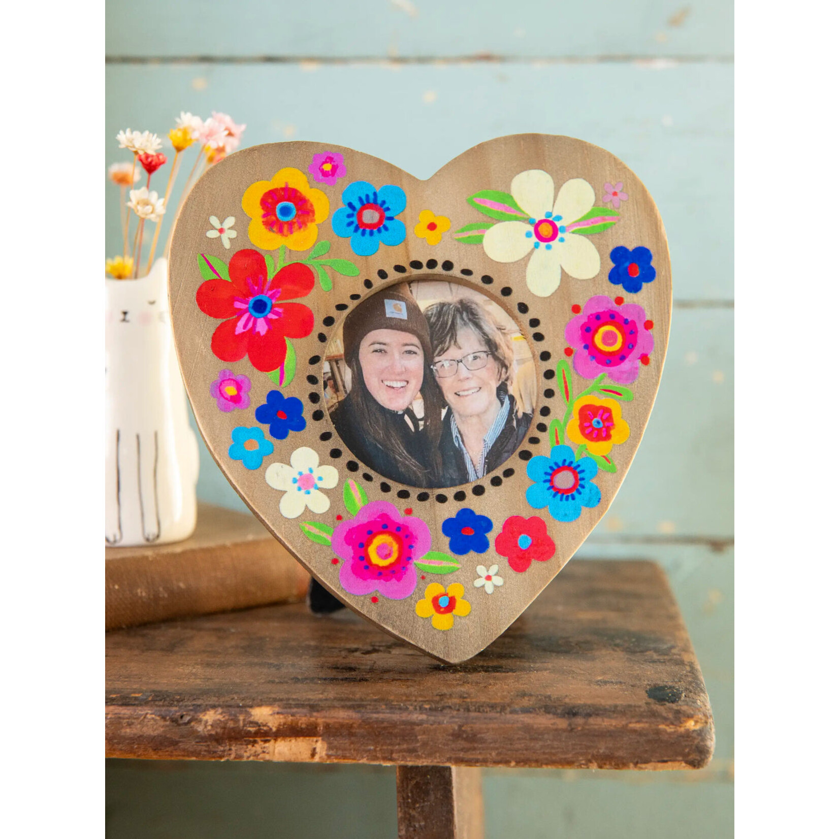 Natural Life Heart Shaped Frame