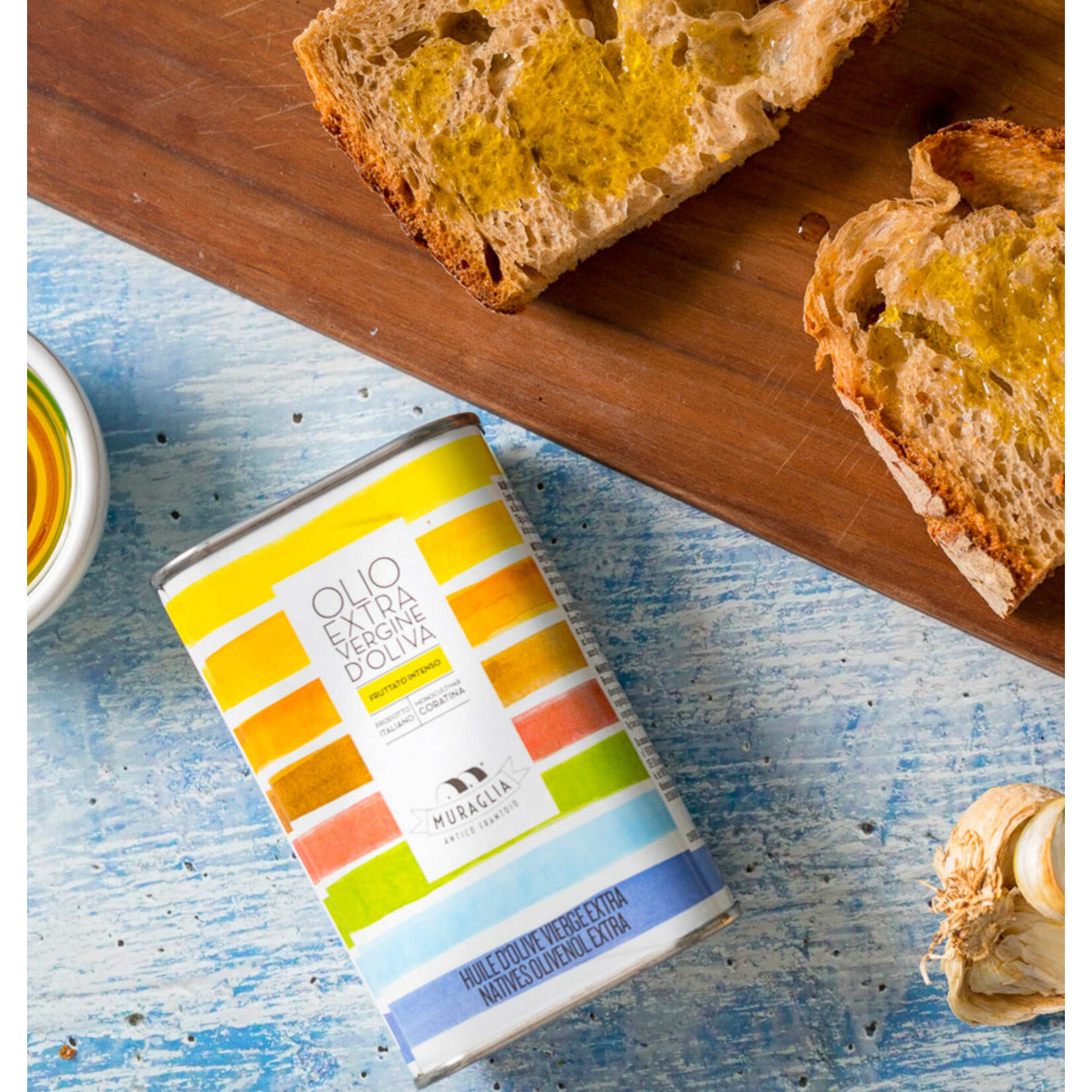 Zia Pia Galantino Extra Virgin Olive Oil in Tin Intense Fruit