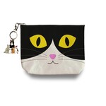 Naked Decor Naked Decor Cat Cosmetic Pouch with Keychain Charm