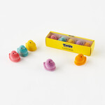 One Hundred 80 degrees Flocked Peeps Boxed Set of 5
