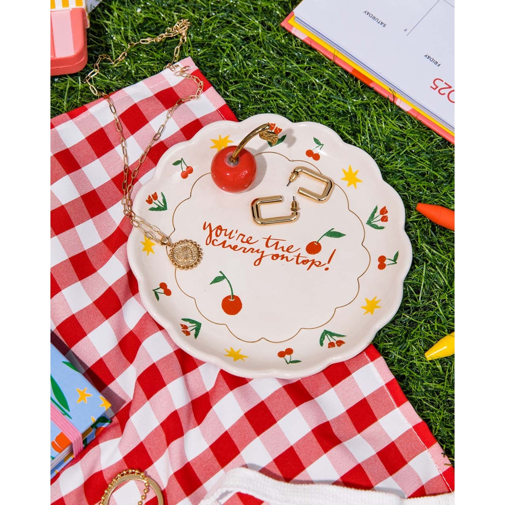 ban.do Cherry On Top Trinket Tray