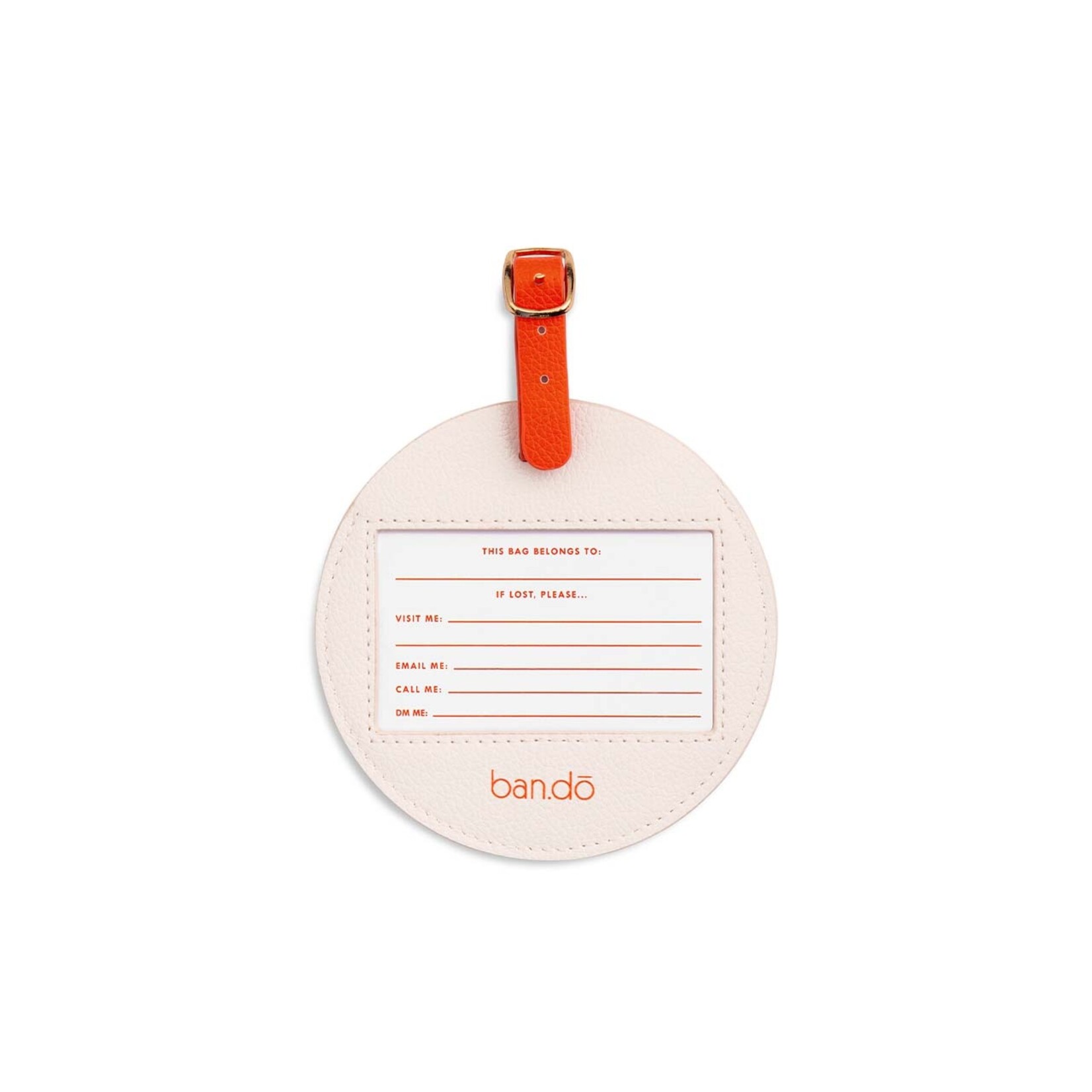 ban.do Getaway Round Luggage Tag - Cities