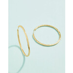 Spartina Moonglade Hoop Earrings 30mm Gold