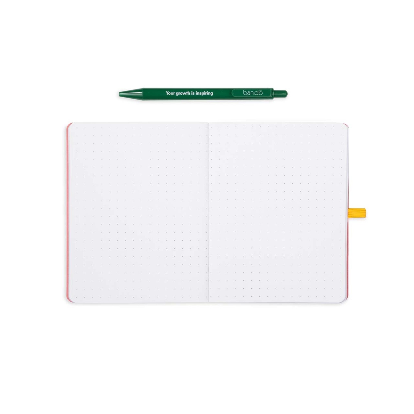 ban.do Mini Notebook with Pen - Tulips on Cream