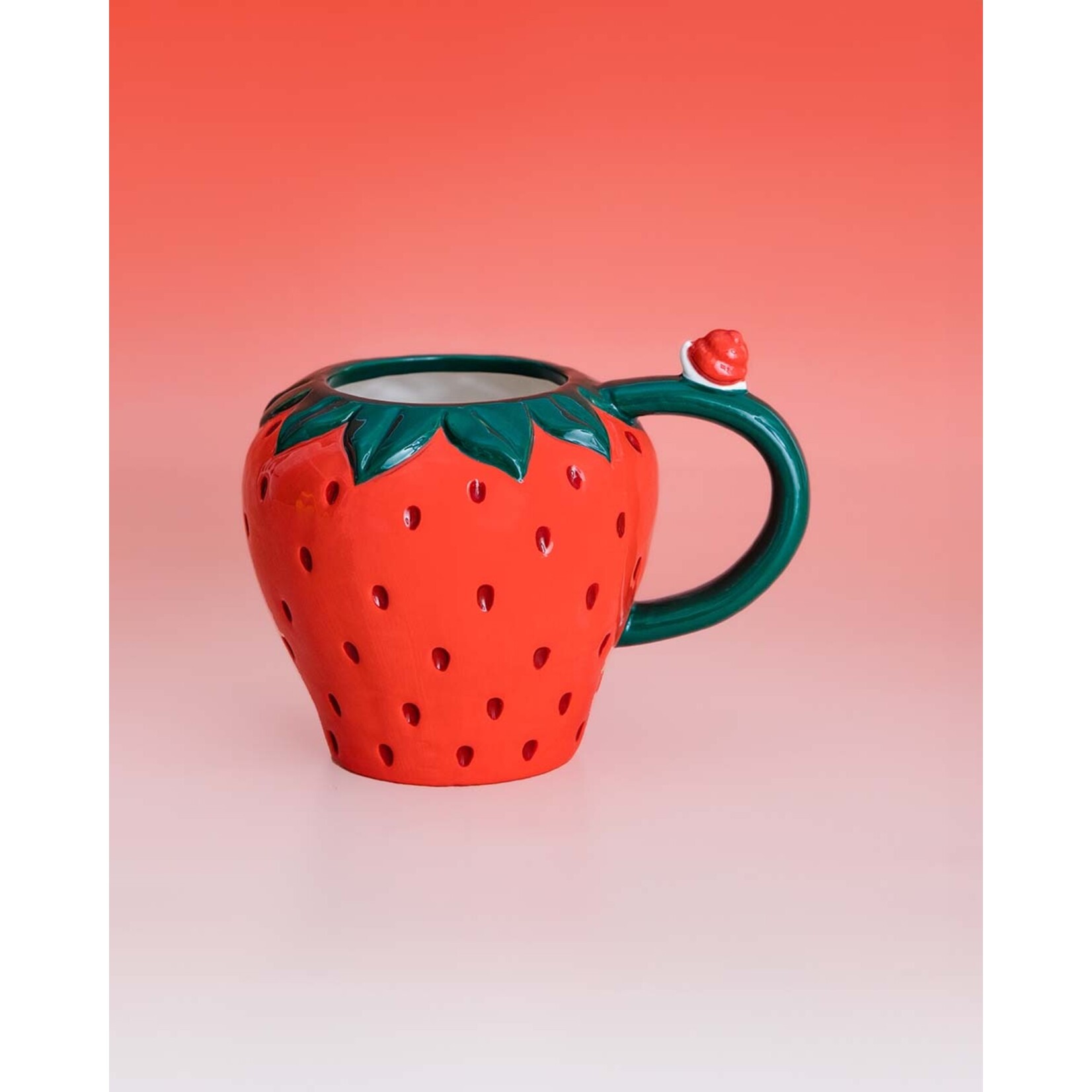 ban.do Strawberry Ceramic Mug