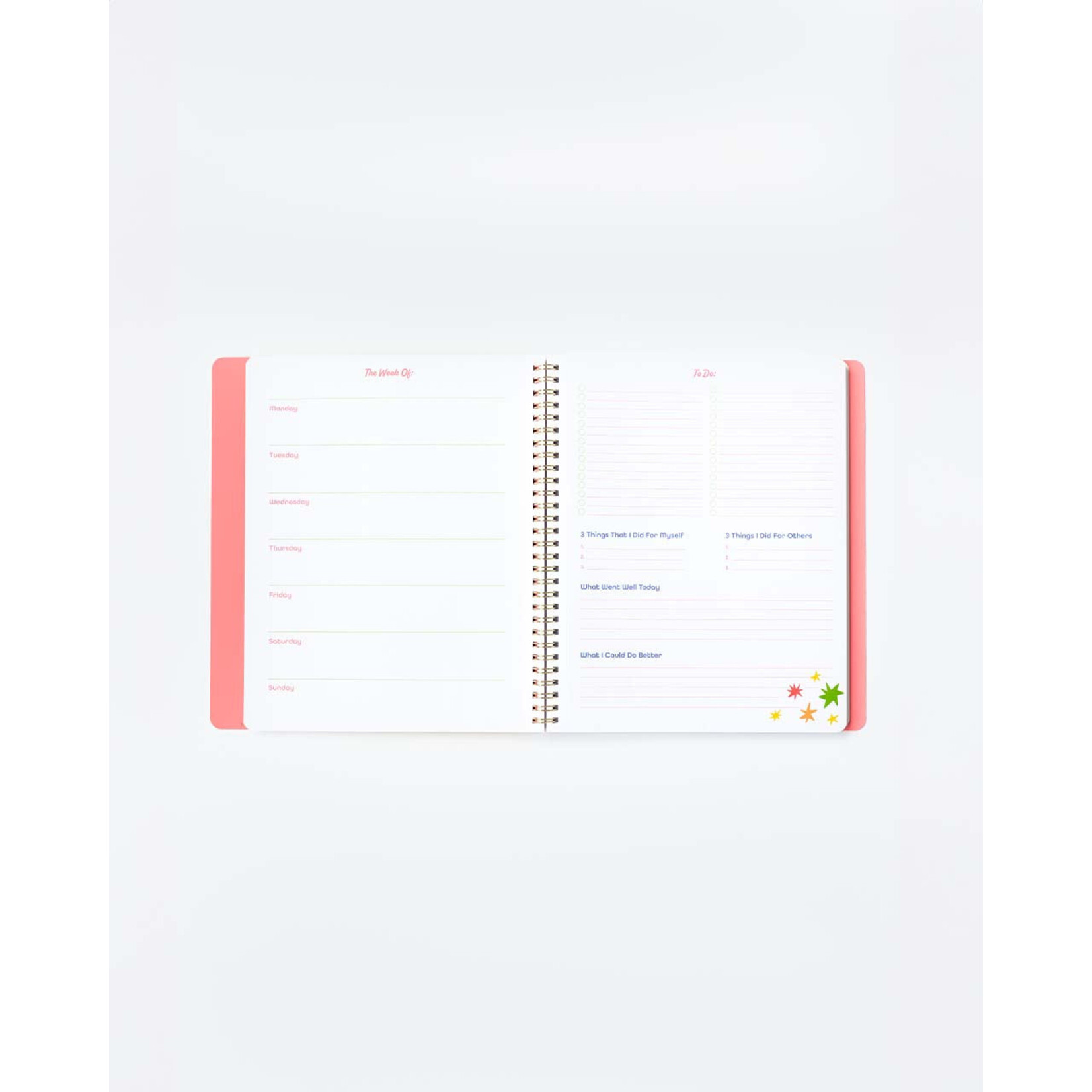 ban.do Weekly Undated Planner - Let Me Write That Down