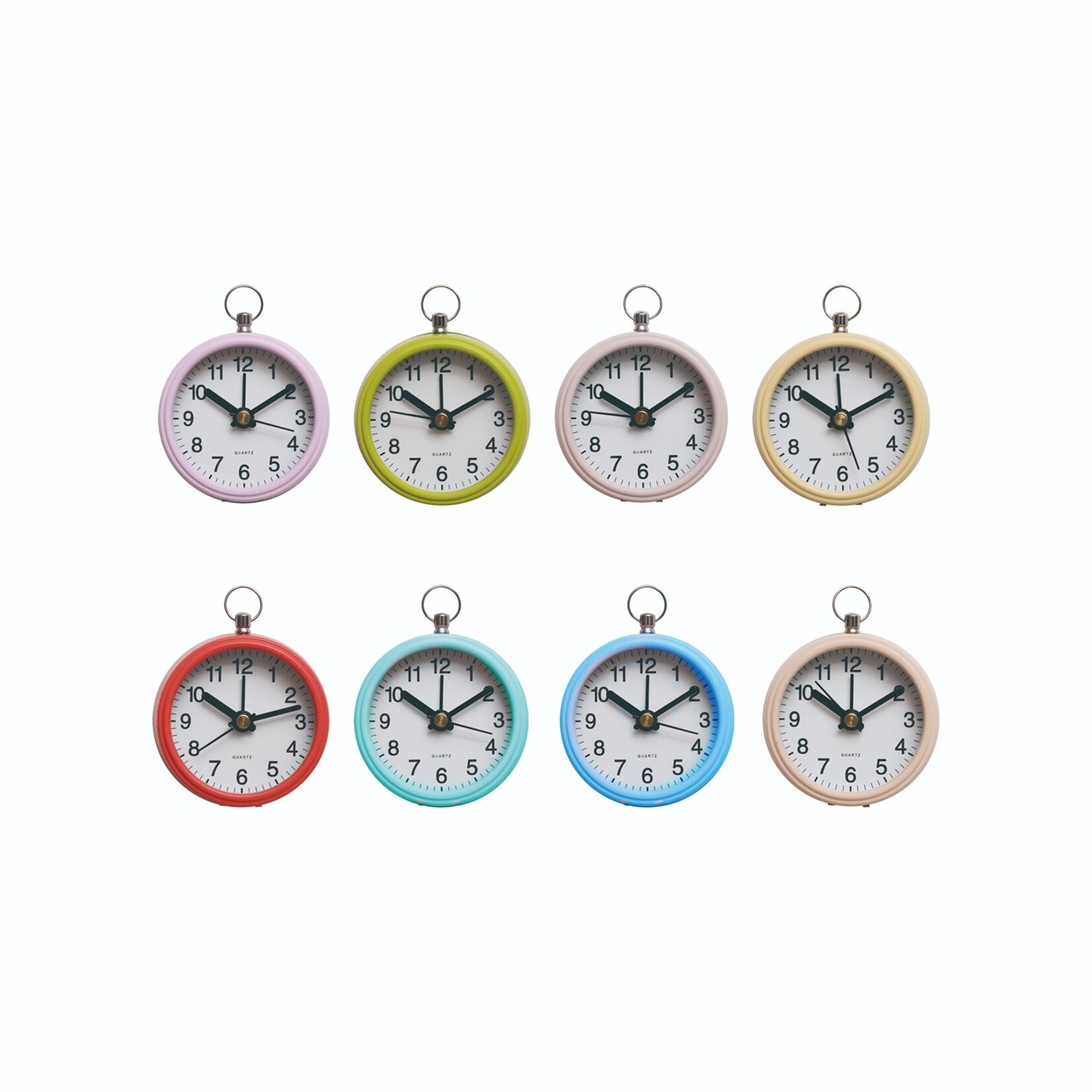 Hazel Mazel Hazel Mazel Metal Alarm Clock with Magnet