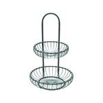 Hazel Mazel Hazel Mazel Metal Two Tier Basket