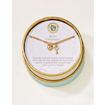 Spartina Sea La Vie Necklace 18" Best Friends/Heart Key (2 piece set)