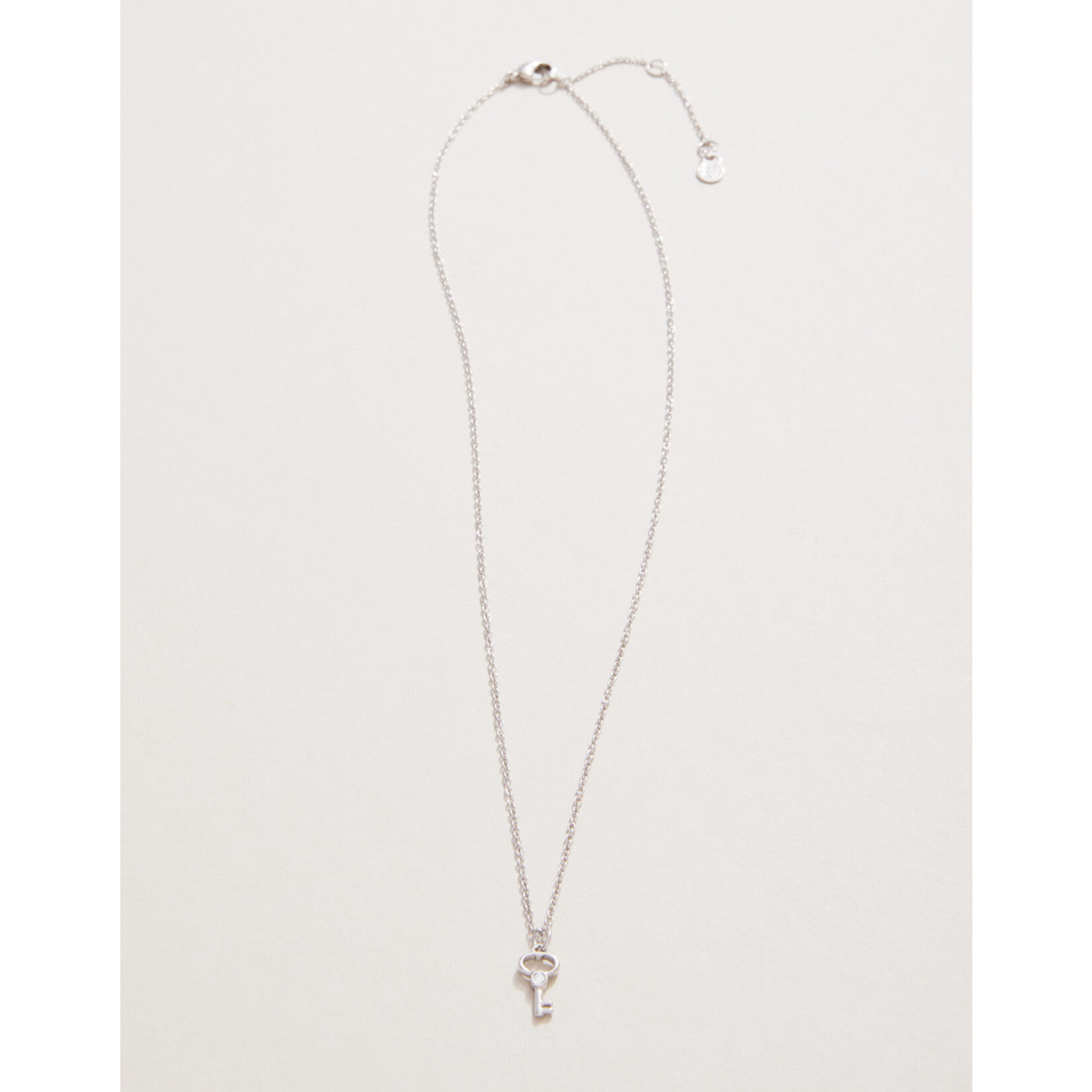 Spartina Sea La Vie Necklace 18" Best Friends/Heart Key (2 piece set)