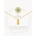 Spartina Sea La Vie Necklace Thanks/Pineapple