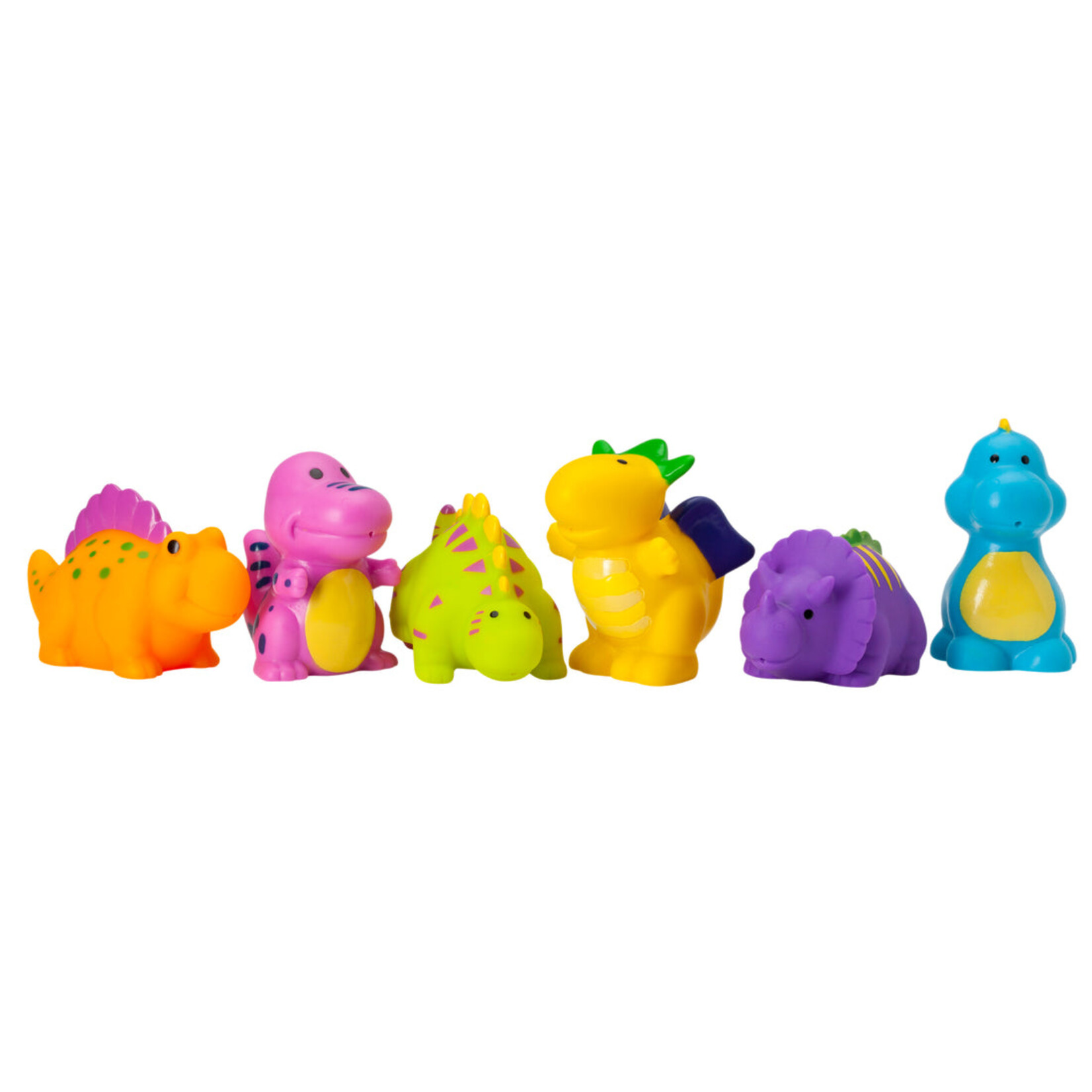 Elegant Baby Dinosaur Party Squirtie Baby Bath Toys