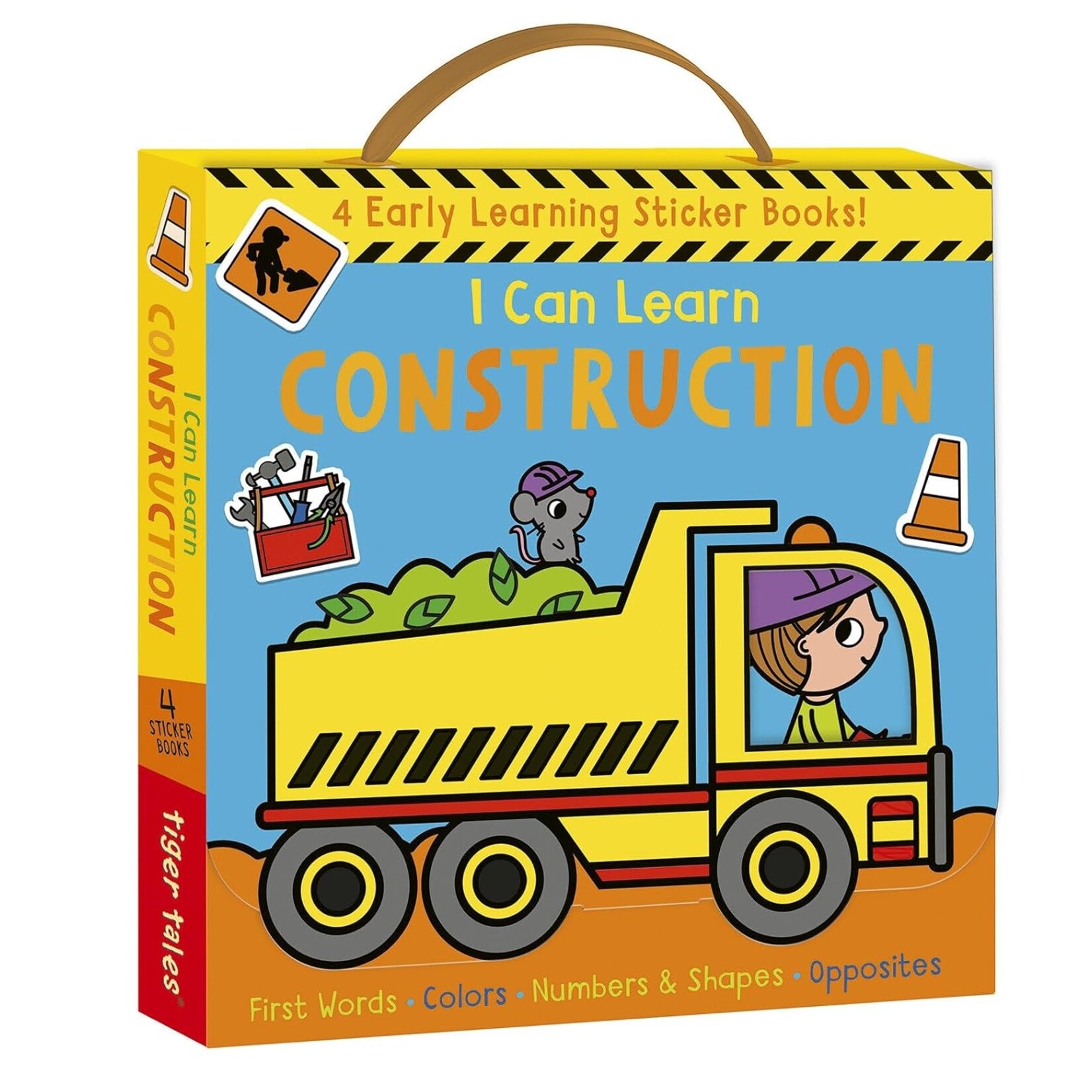 Penguin Random House LLC I Can Learn Construction First Words, Colors, Numbers and Shapes, Opposites