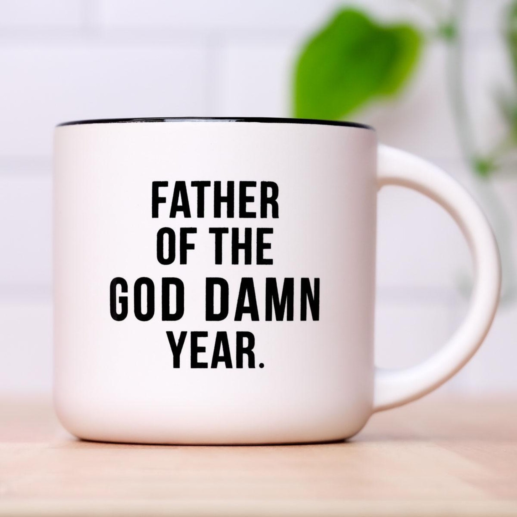 Meriwether Father of the God Damn Year Mug