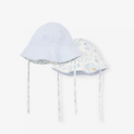 Elegant Baby Elegant Baby Reversible Map Print Sun Hat