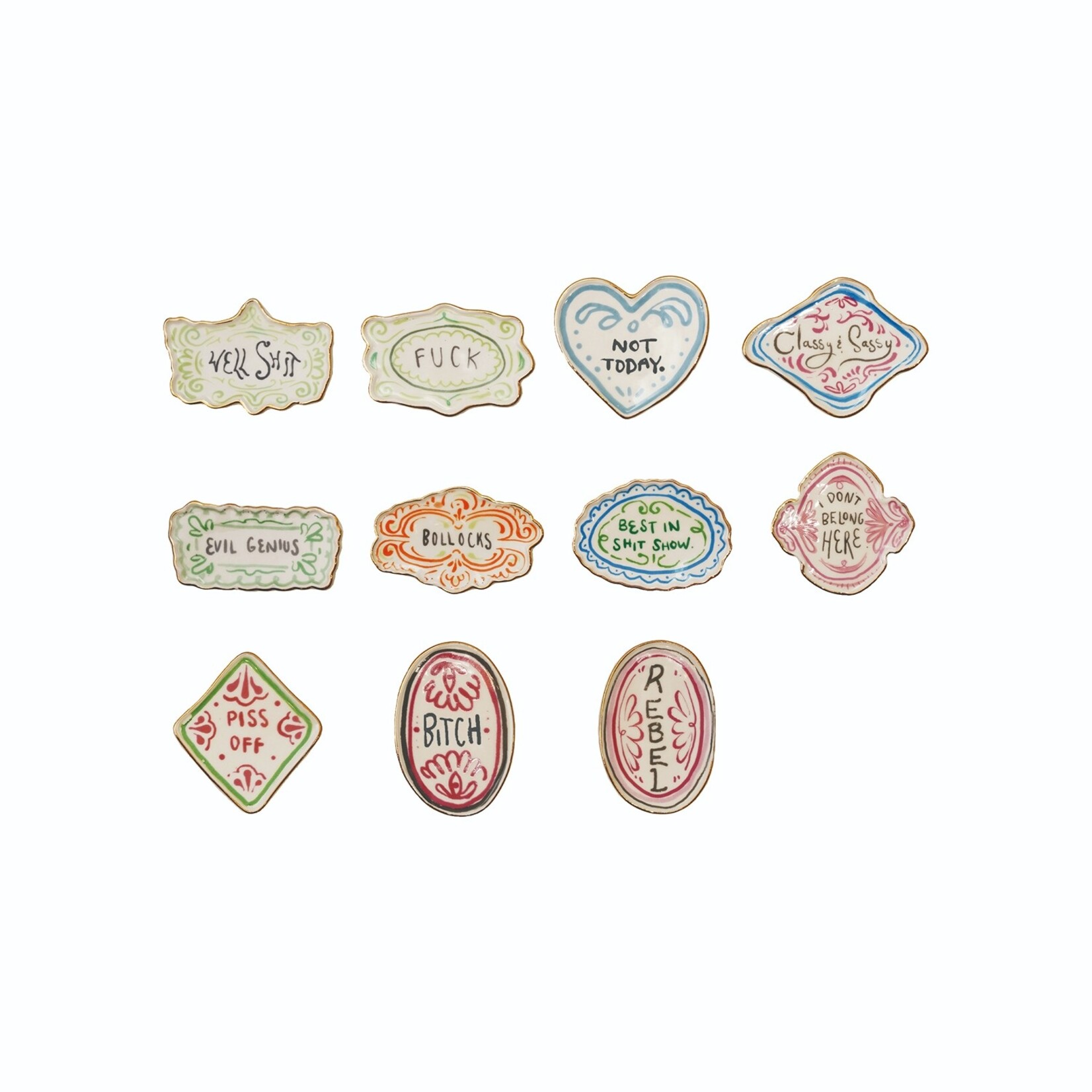 Hazel Mazel Hazel Mazel Stoneware Magnet