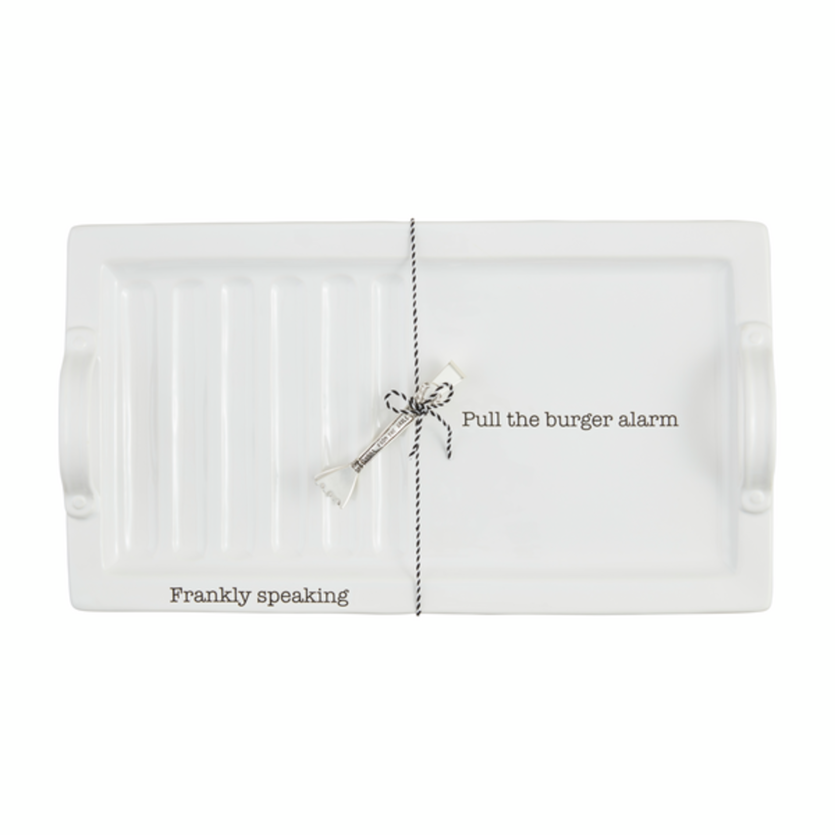 Mud Pie Burger & Hot Dog Platter Set