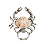 Mud Pie Crab Seashell Bottle Opener