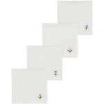 Danica Now Designs Hand Picked Napkins Set of 4 Assorted