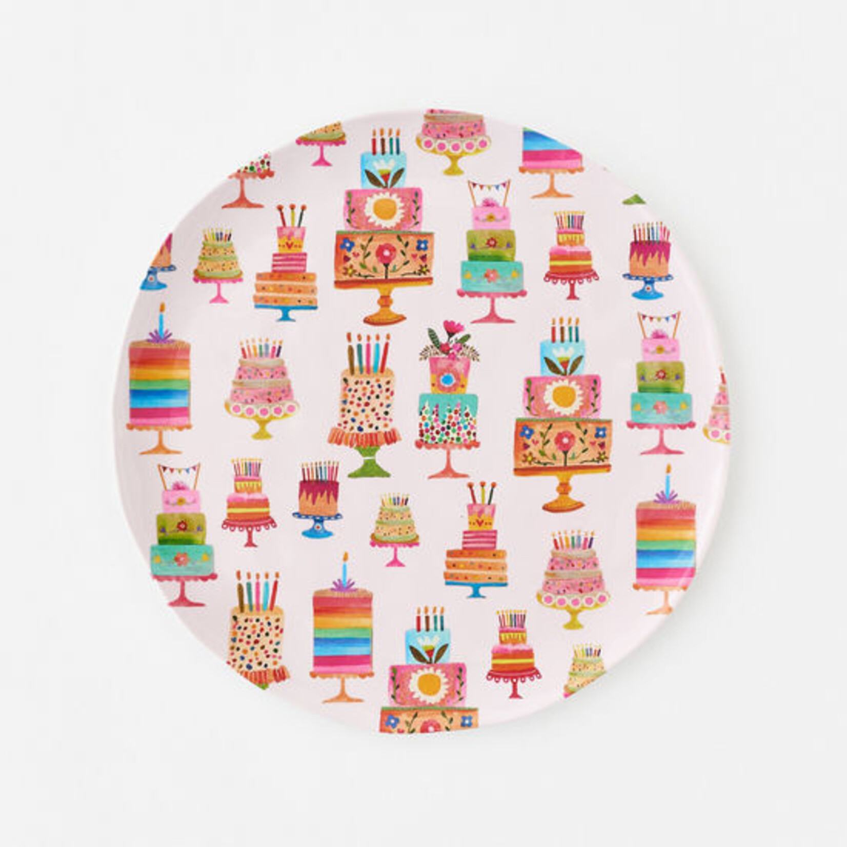 One Hundred 80 degrees Celebrate Platter, Melamine, 14.5"