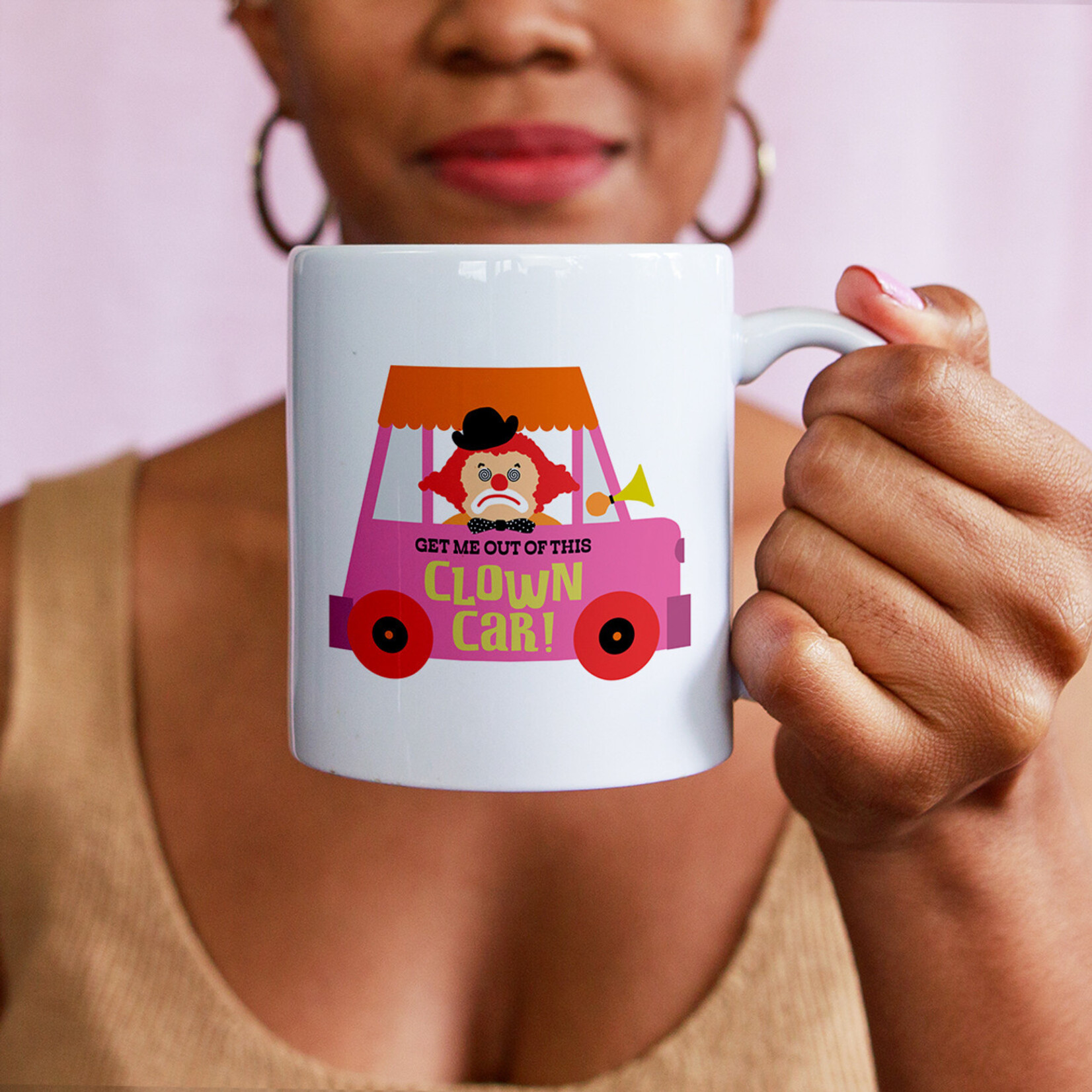 Rockscissorpaper Clown Car Mug
