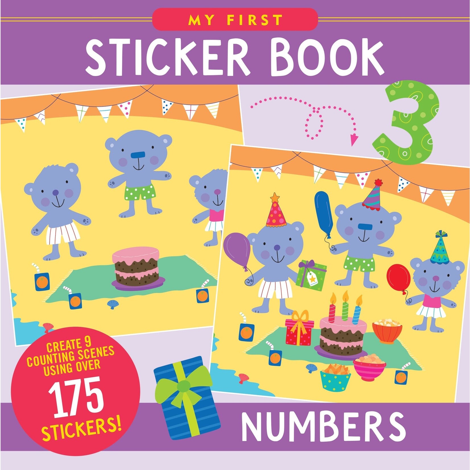 Peter Pauper Press My First Sticker Book - Numbers