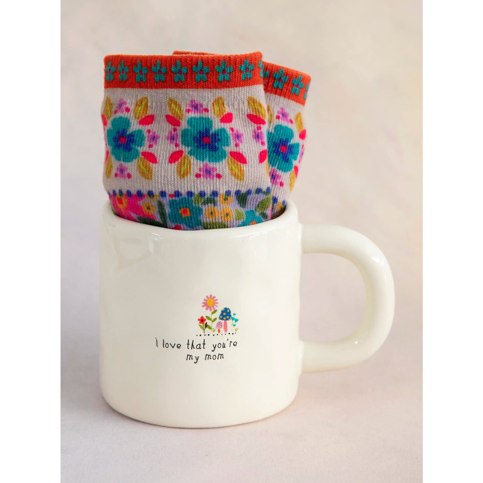 Natural Life Natural Life Mom Mug & Sock Set