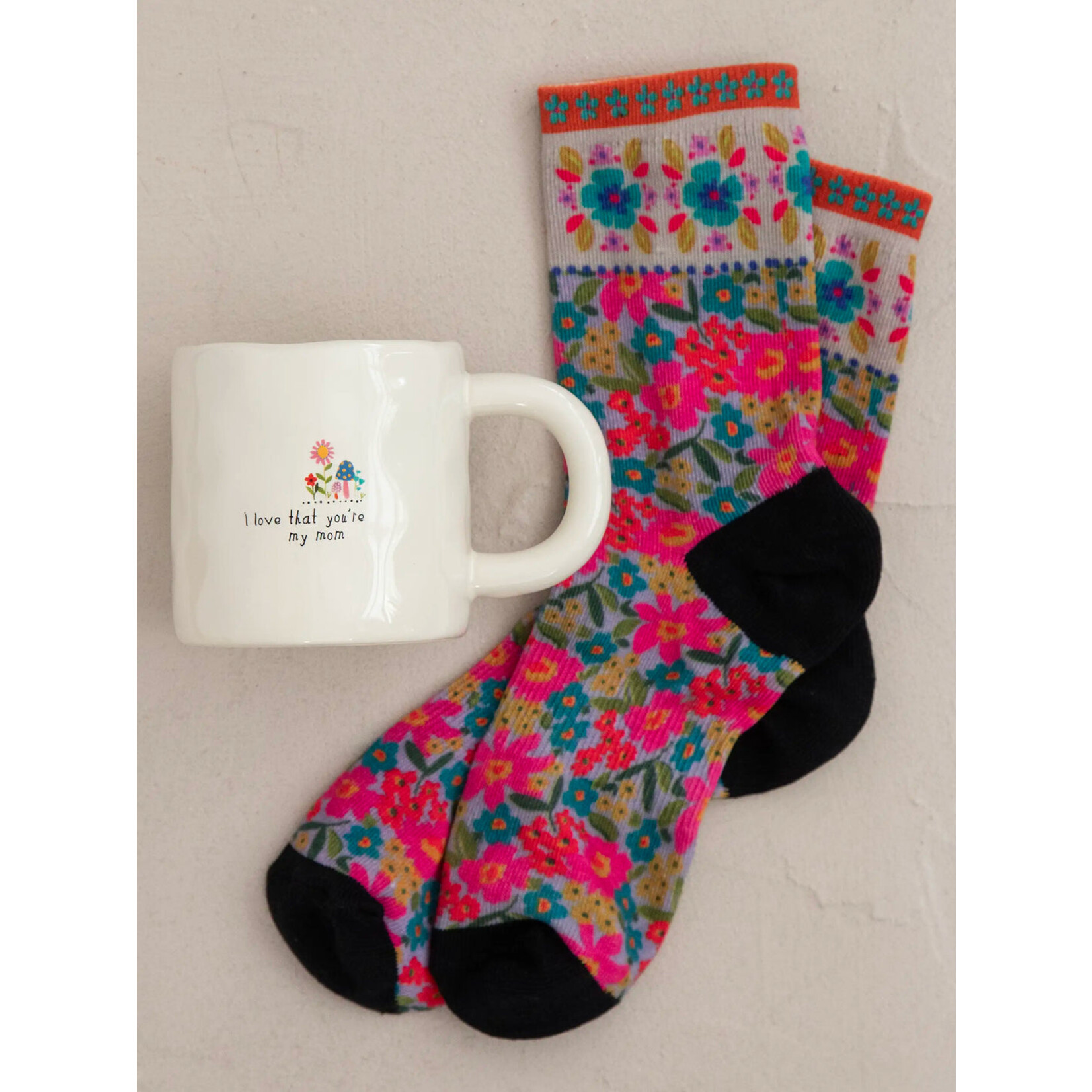Natural Life Natural Life Mom Mug & Sock Set