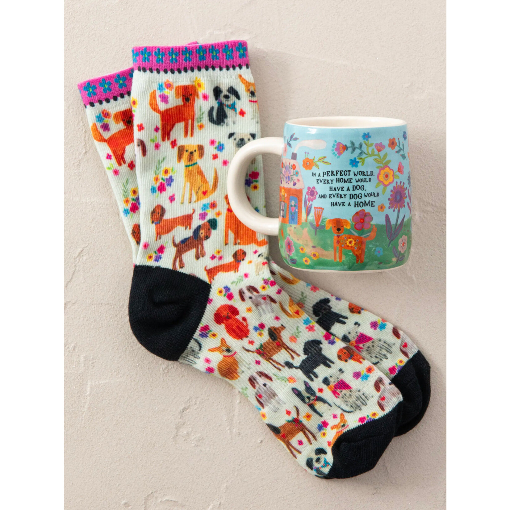 Natural Life Natural Life Mug & Sock Set