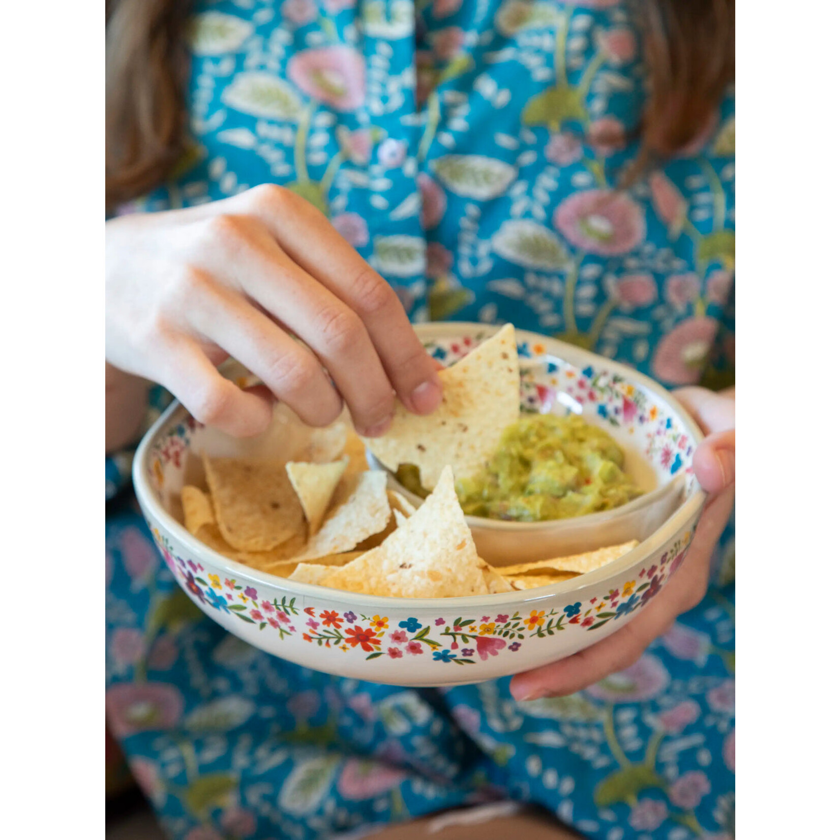 Natural Life Personal Chip & Dip Bowl