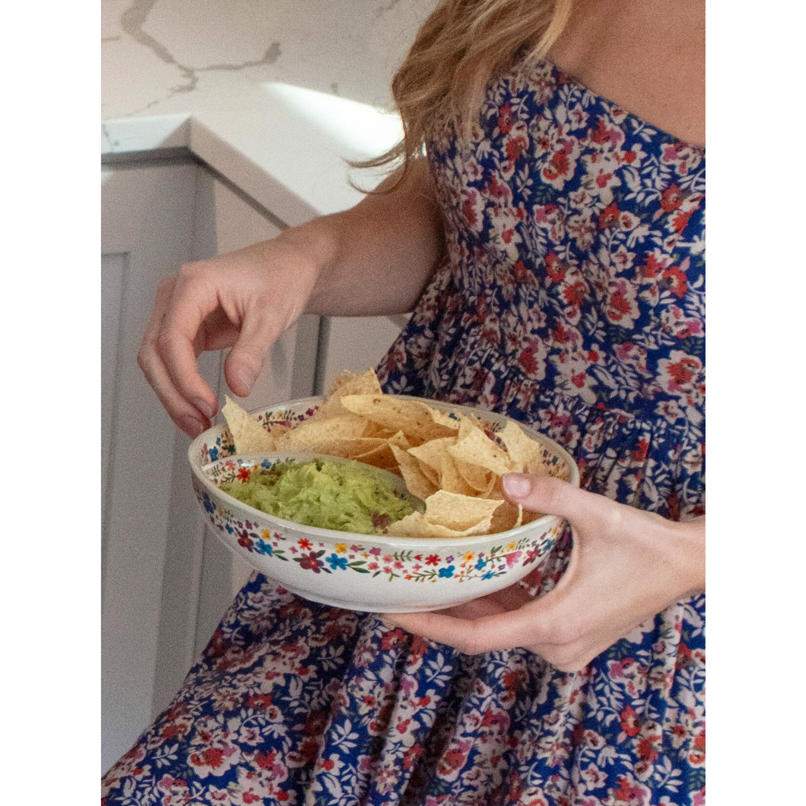 Natural Life Personal Chip & Dip Bowl