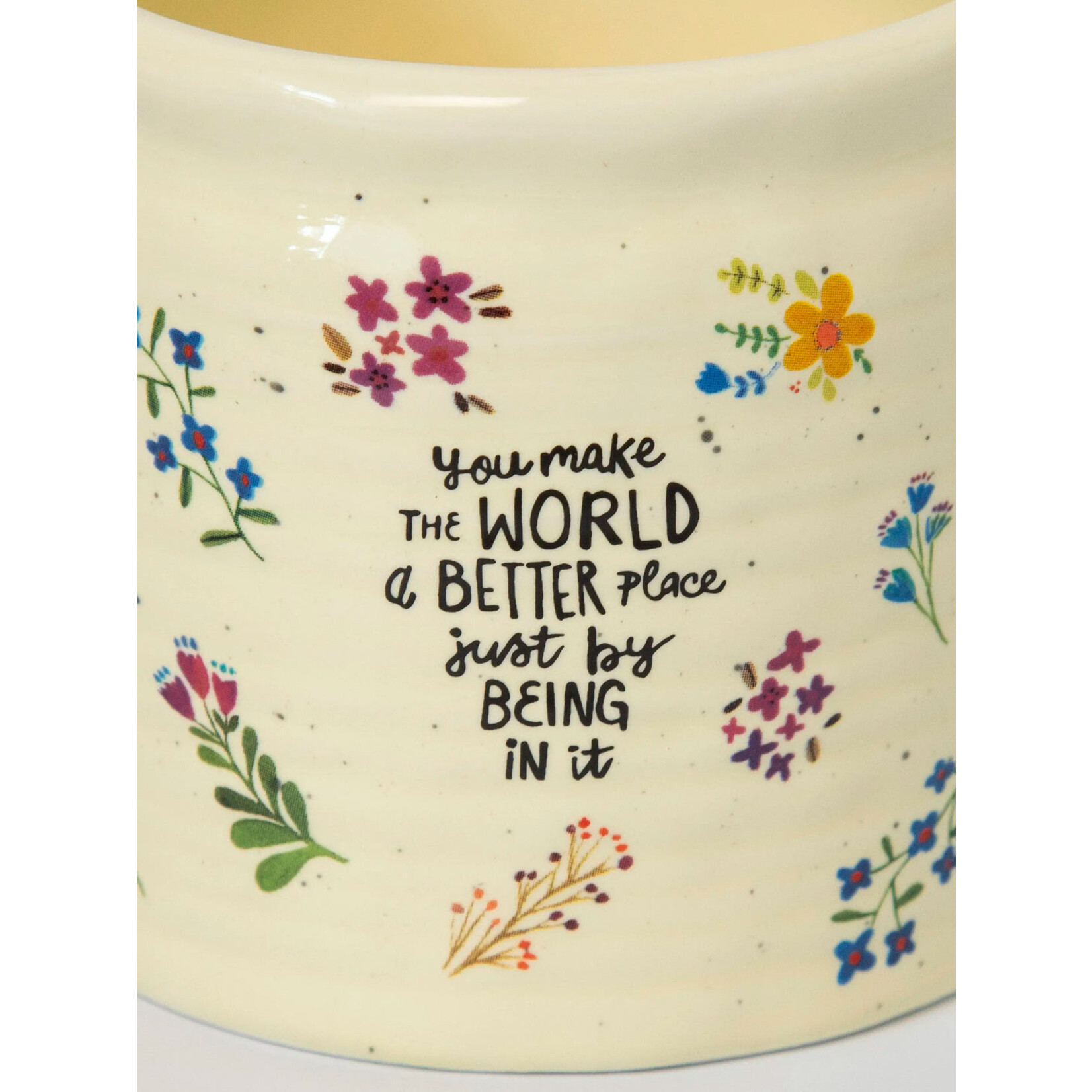 Natural Life World Better Medium Crock Planter