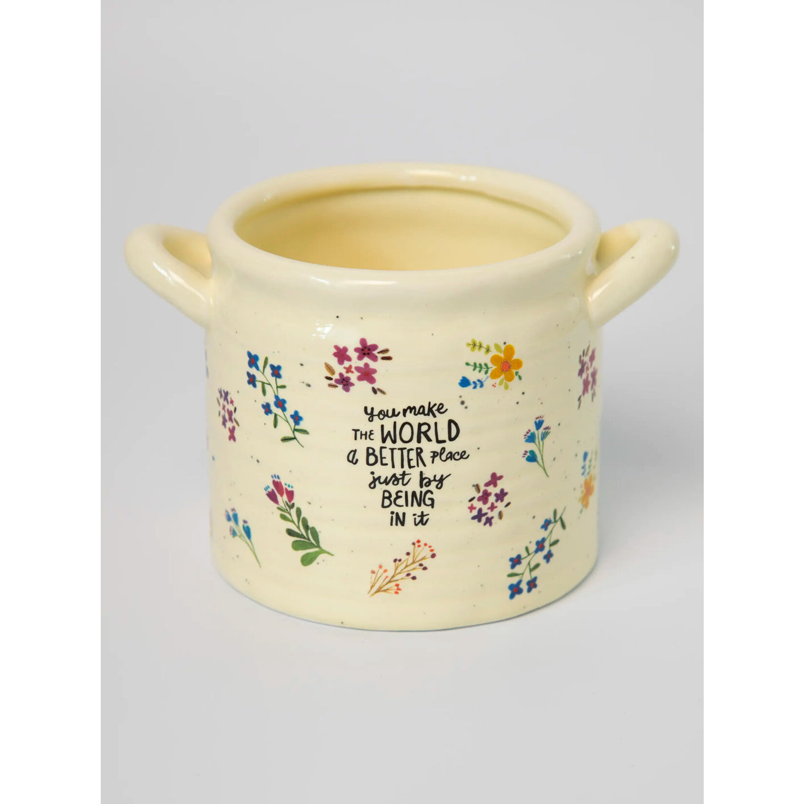 Natural Life World Better Medium Crock Planter