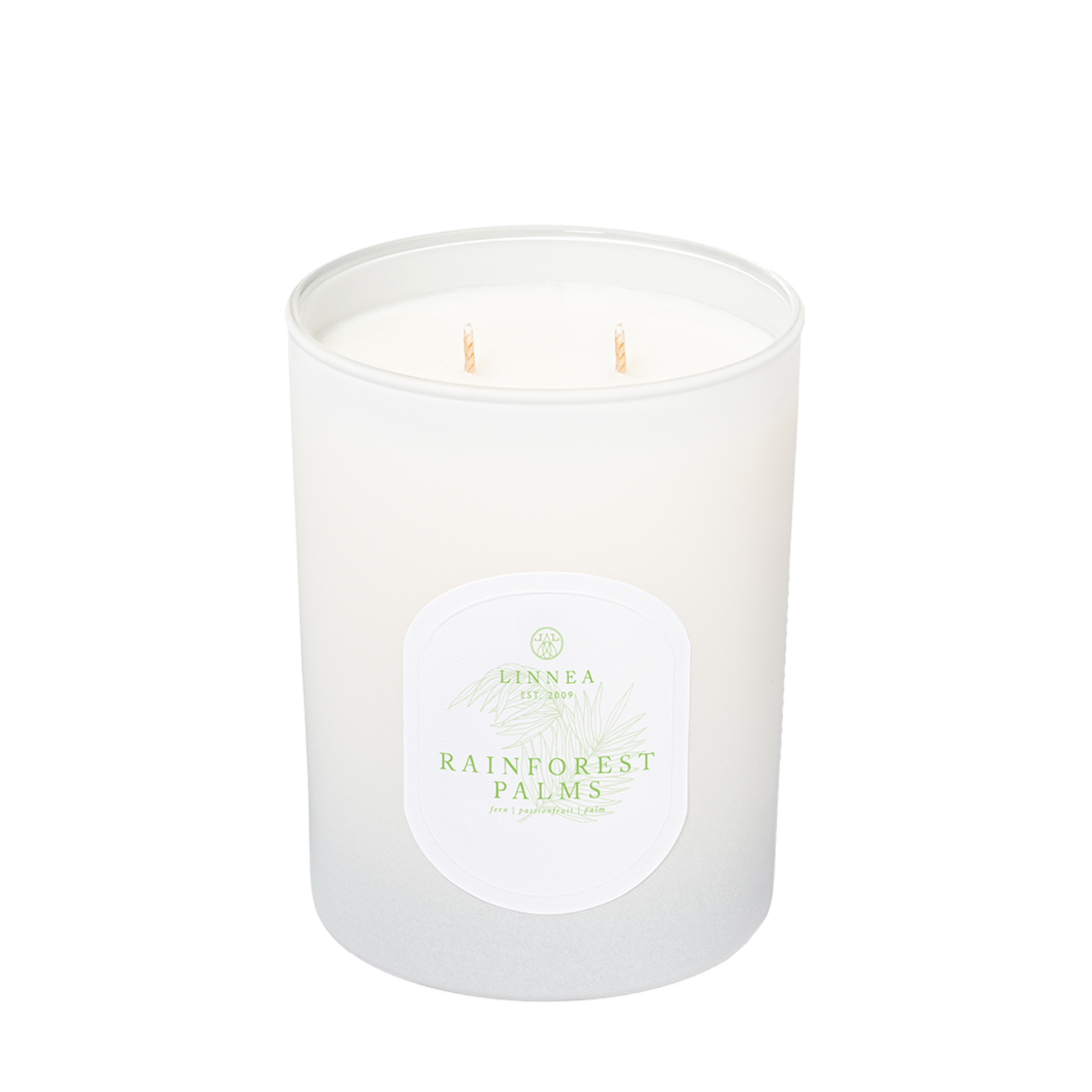 Linnea Linnea Rainforest Palms  Two-Wick Candle