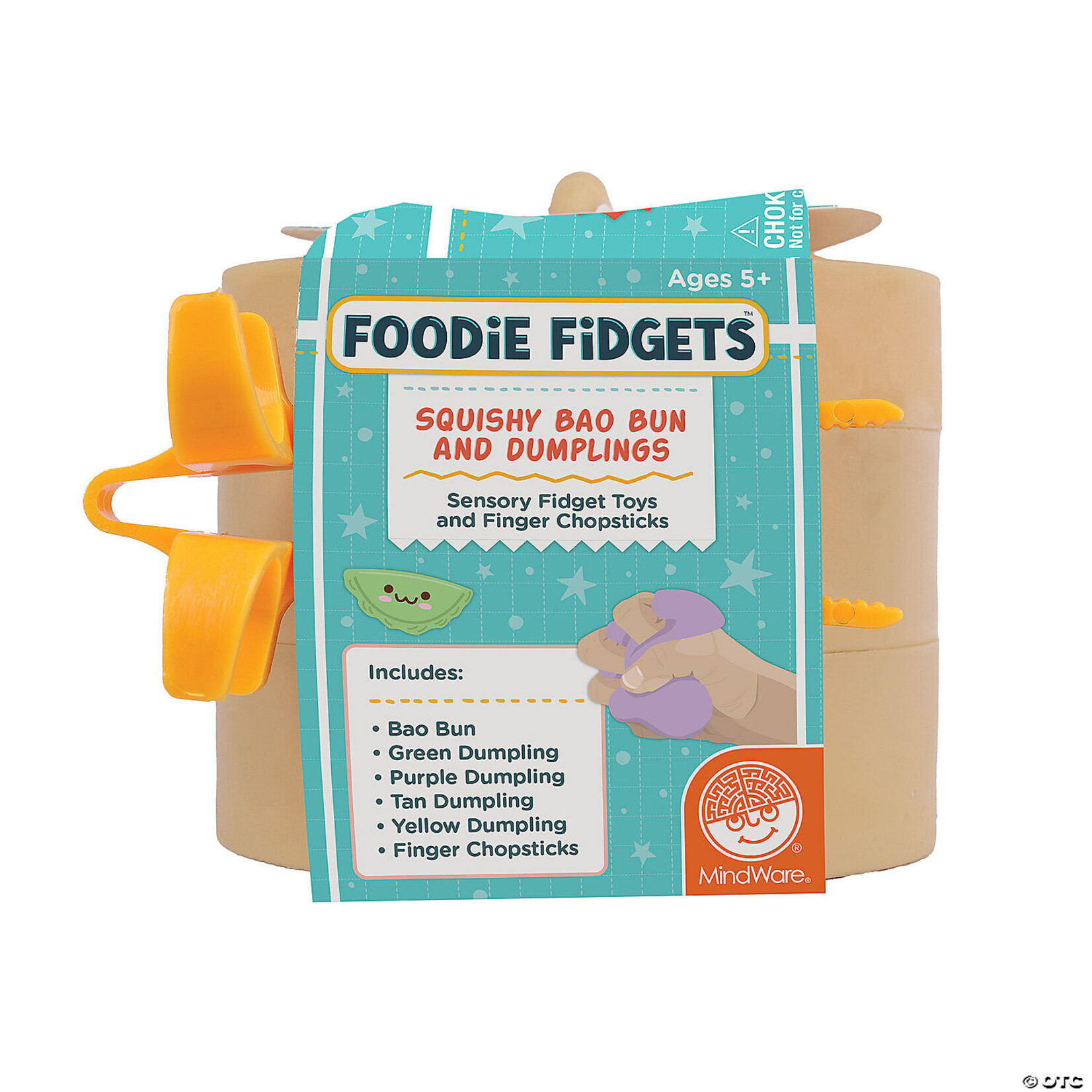 MW Wholesale Foodie Fidgets Squishy Bao Bun and Dumplings Fidgets for Kids