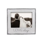Mariposa Mariposa LOVE, ALWAYS Beaded 5x7 Frame