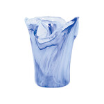 Vietri Vietri Onda Glass Cobalt Small Vase