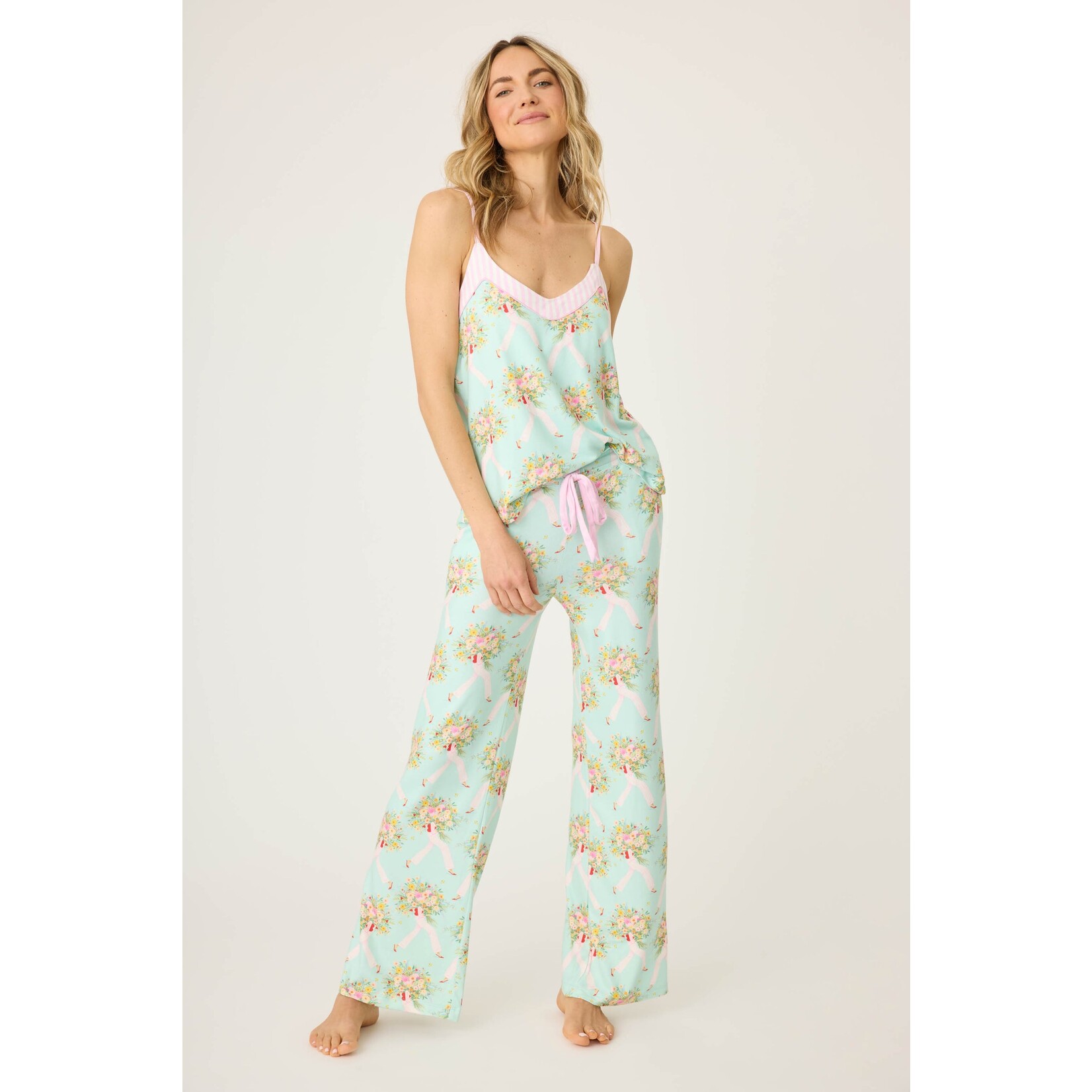 P.J. Salvage Adrian Valencia x PJS Long Pant PJ Set