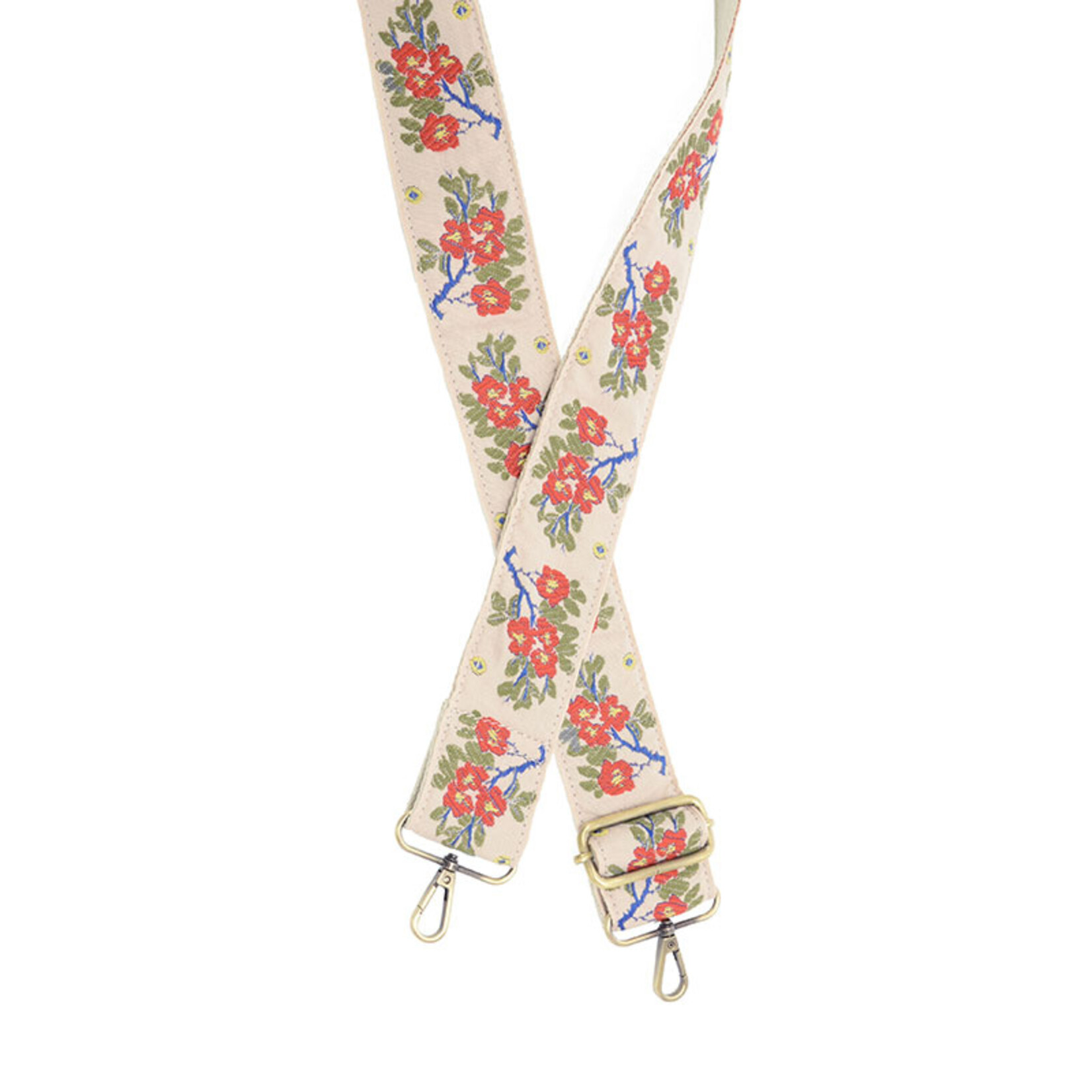 Joy Susan Joy Susan 2" Multi Blossom Branch Guitar Strap