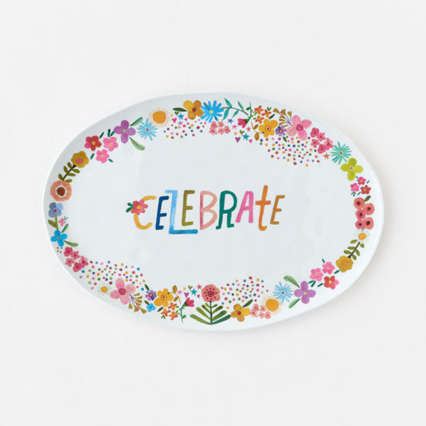 One Hundred 80 degrees Celebrate "Handmade" Oval Platter
