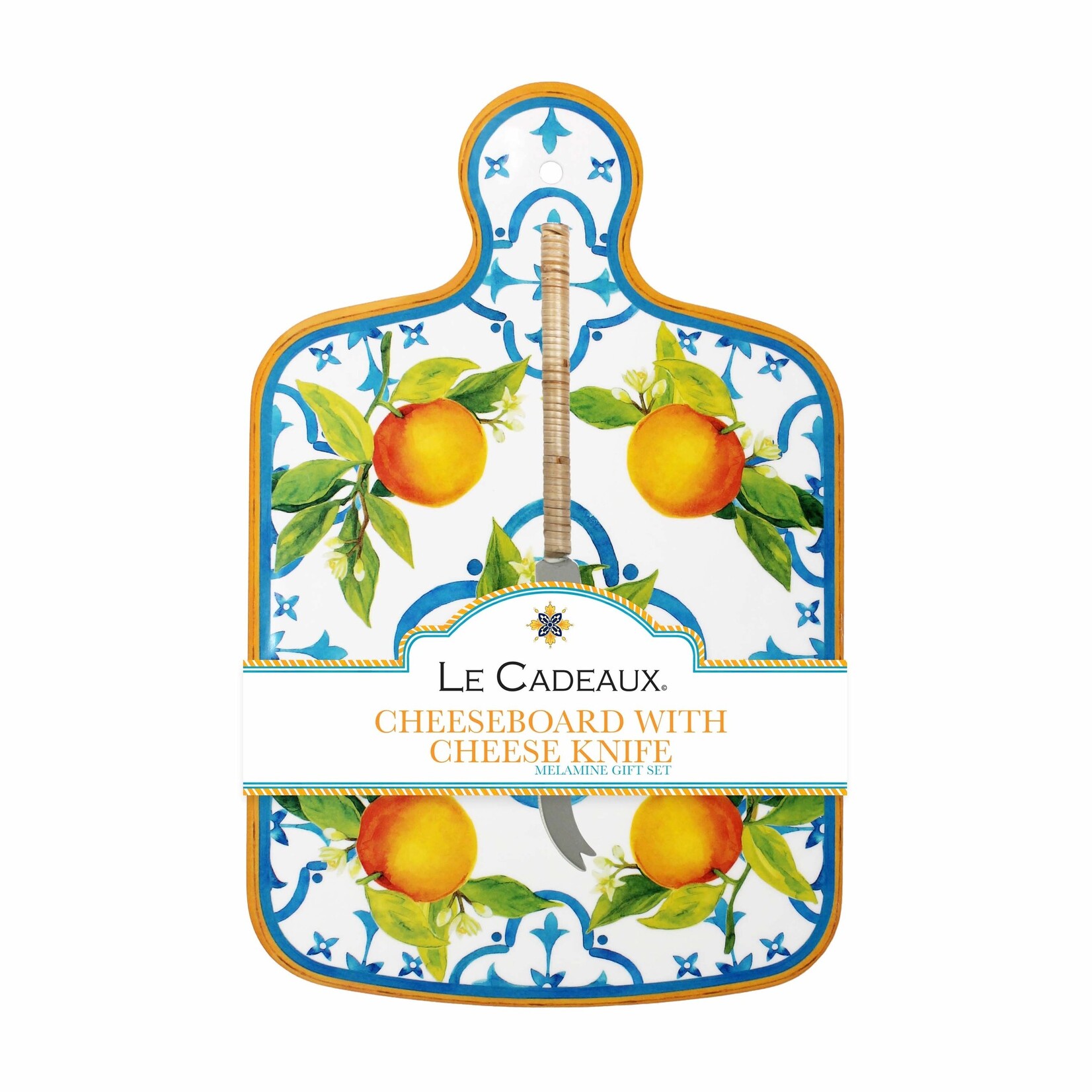 Le Cadeaux Le Cadeaux Valencia Board with Cheese Knife Gift Set