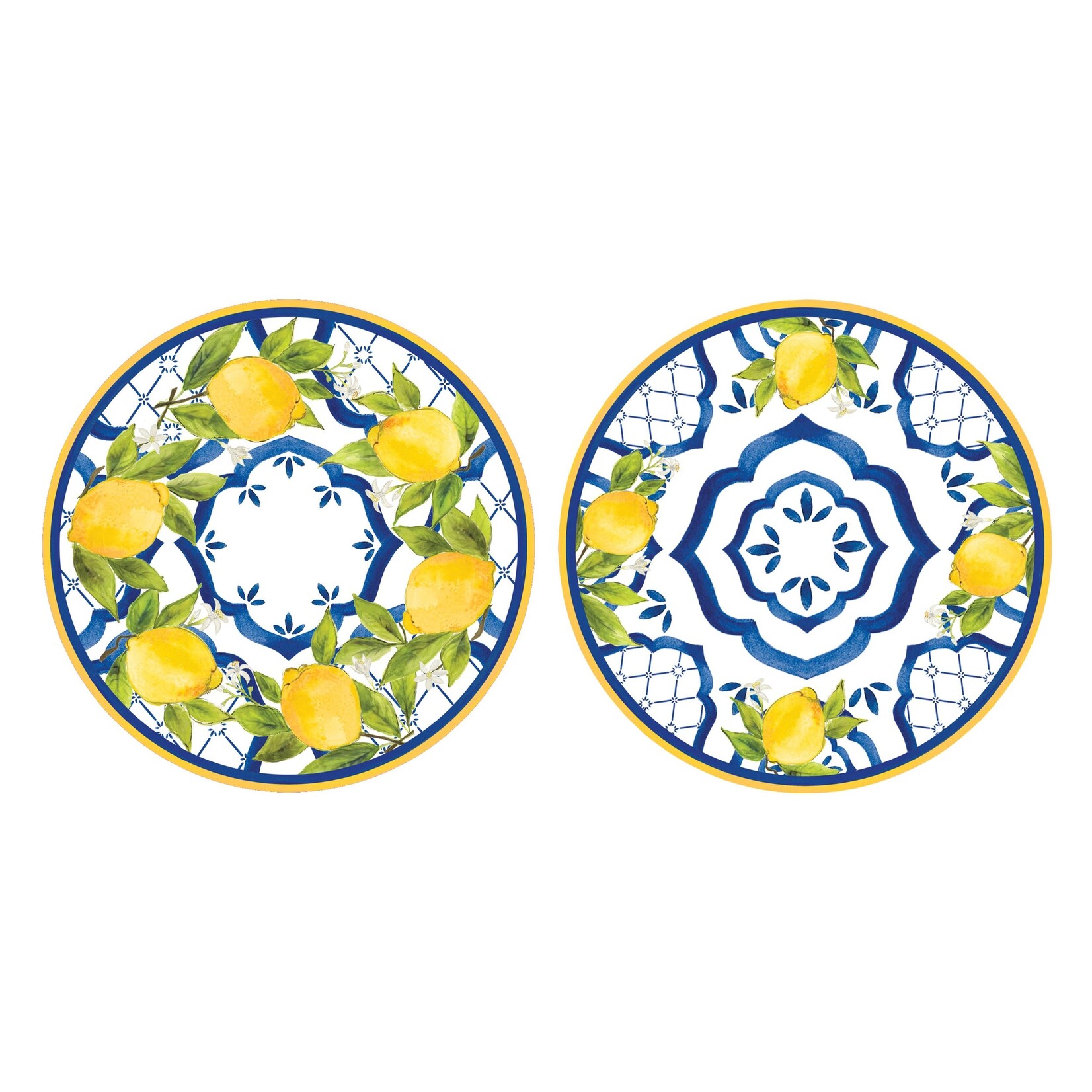 Le Cadeaux Decorative Printed 4" Coaster Set of 20 - Palermo