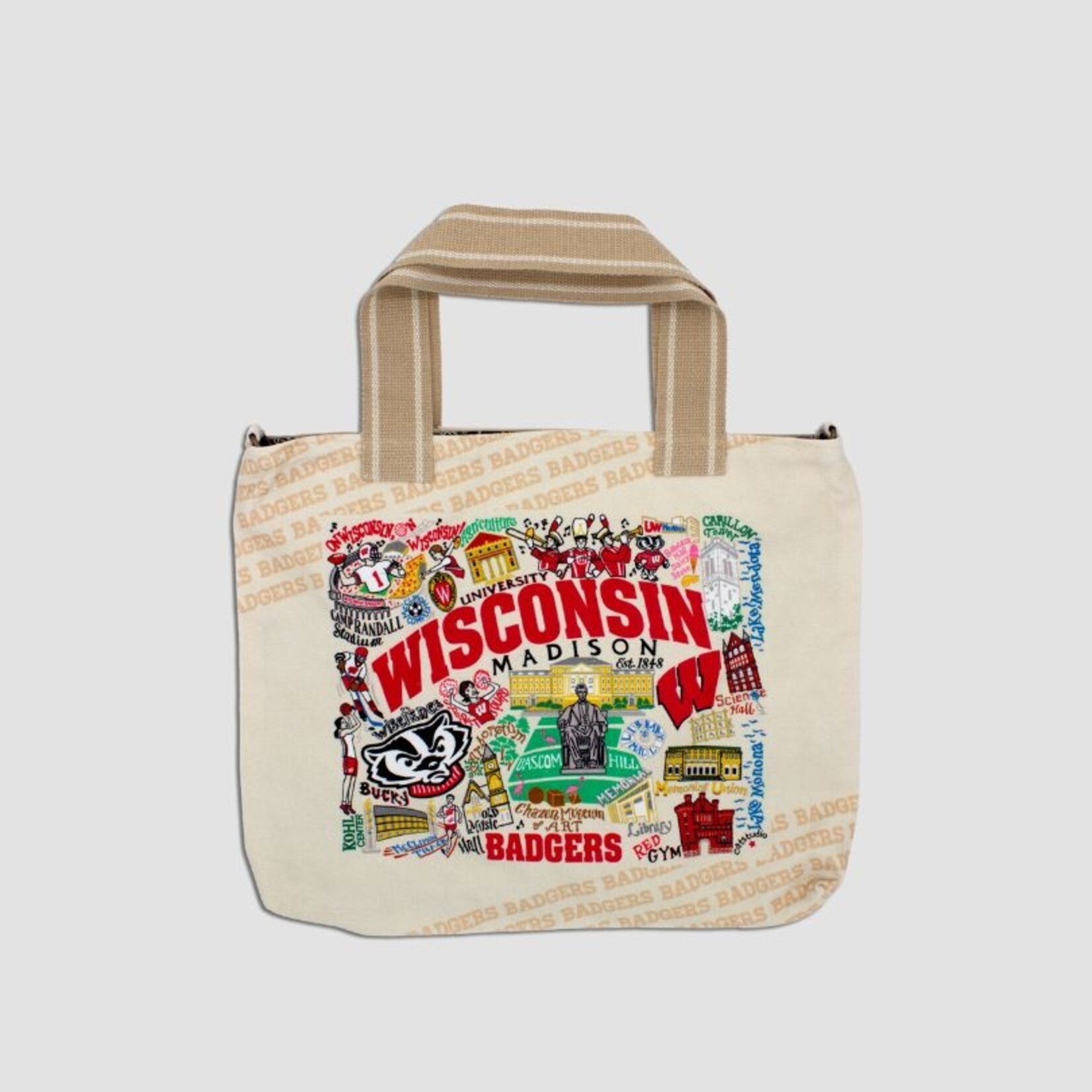 Catstudio Catstudio Collegiate Tote University of  Wisconsin