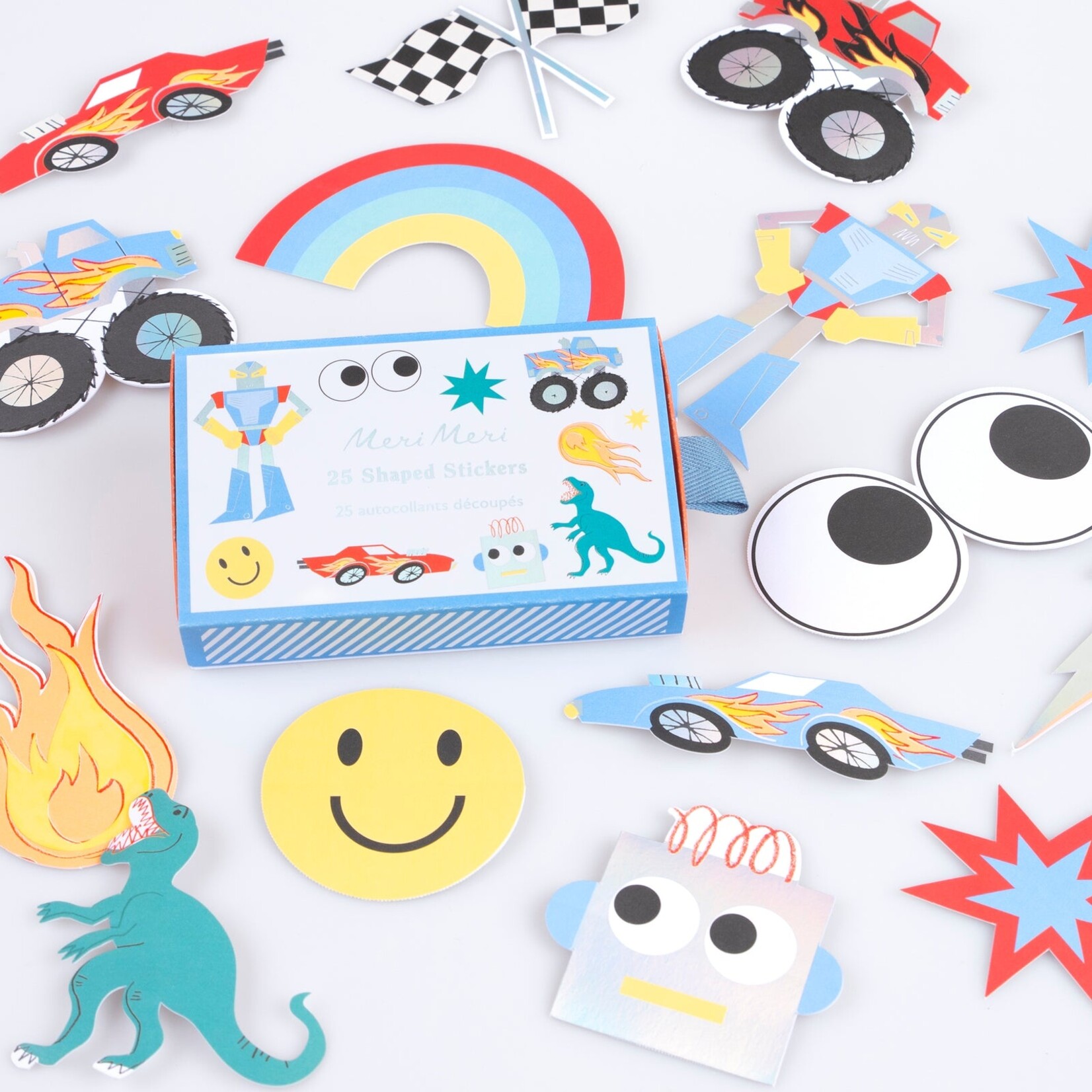 Meri Meri Toybox Icon Shaped Stickers