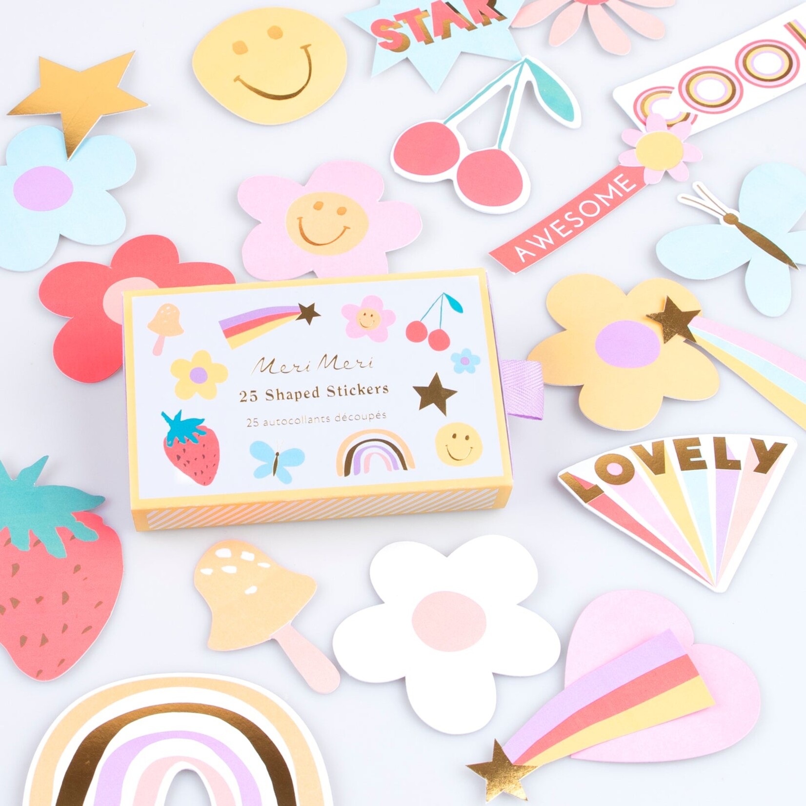 Meri Meri Happy Icons Shaped Stickers