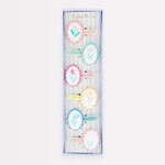 Meri Meri Flower Cameo Hair Clips - Set of 6